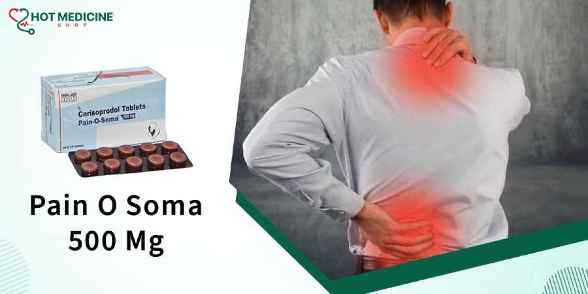 Pain O Soma 500 mg Tablet Says Goodbye to Muscle Pain